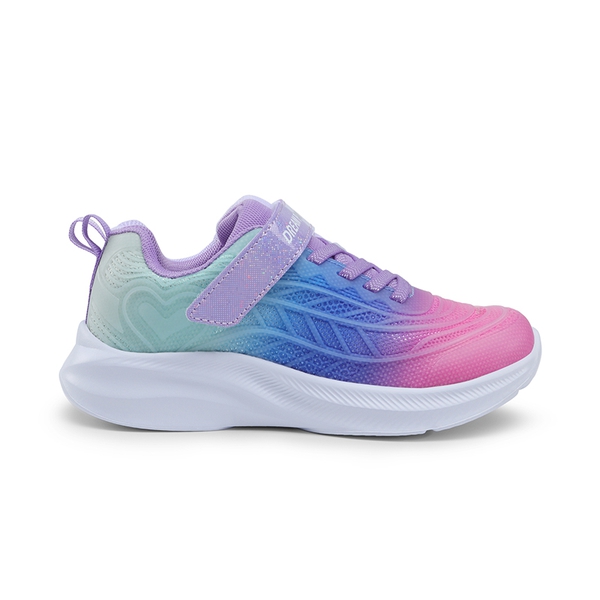 [Sparkle Ease] Kids Kick-Resistant Lightweight Running Sneakers - PINK/BLUE/GREEN - 1